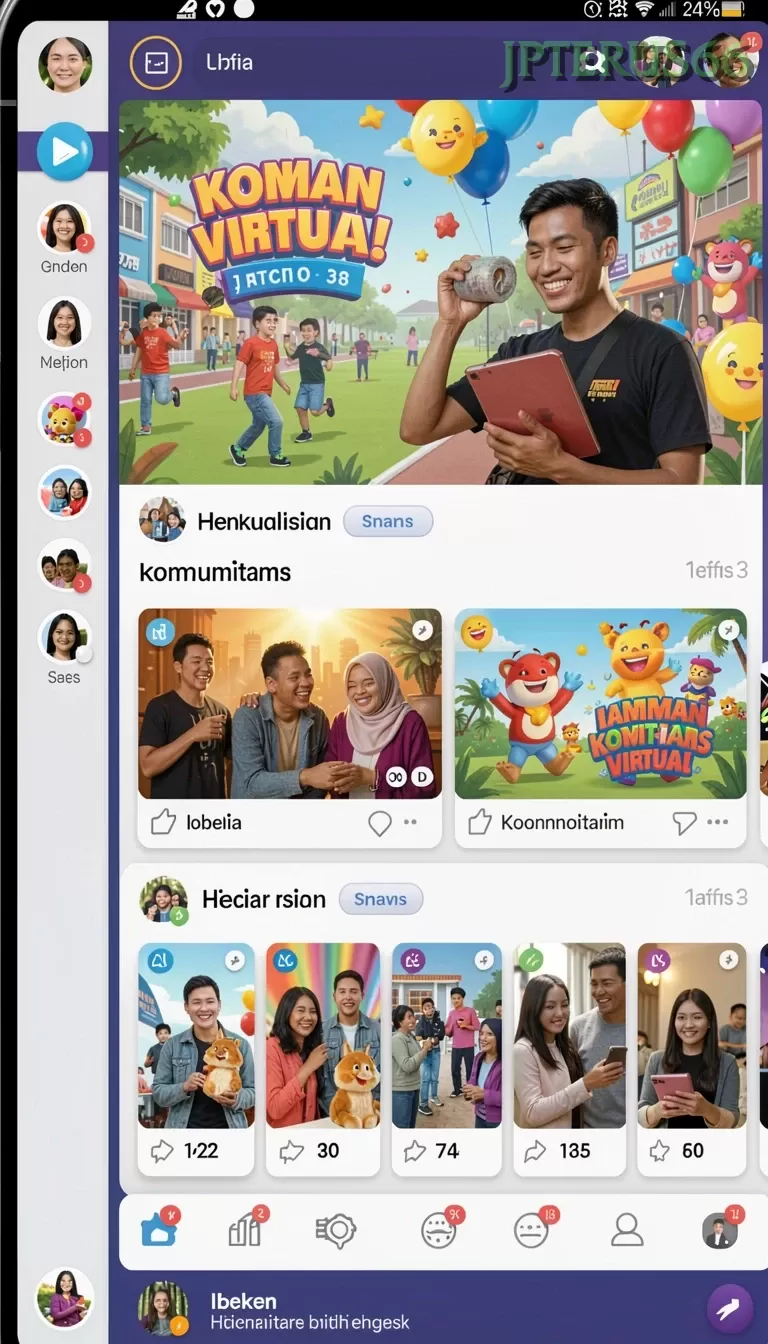 Cuplikan layar menu unduhan jpterus66 untuk perangkat Android